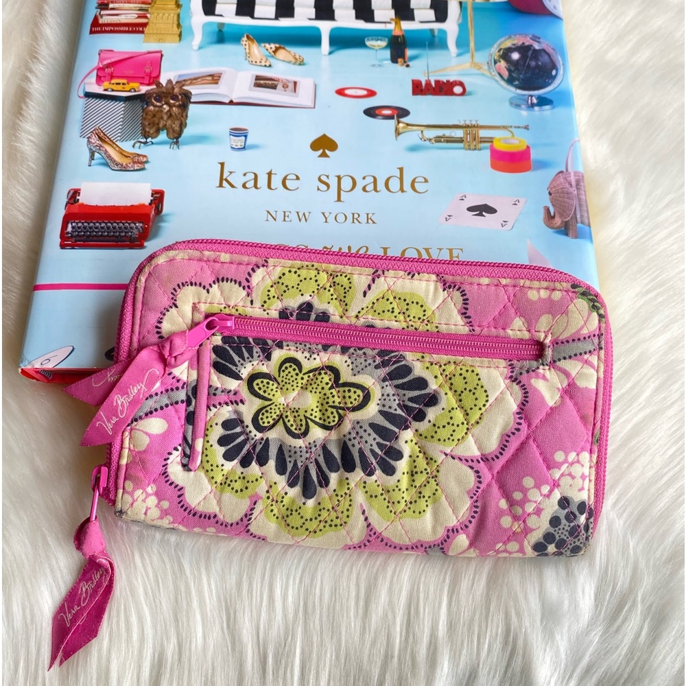 Vera Bradley Pink Zipper Wallet